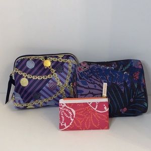 ESTEE LOUDER 3 COSMETIC BAGS
